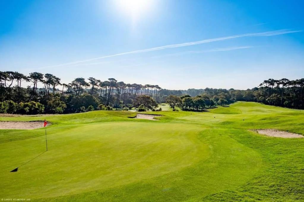 Vue Golf Dans Residence Nature "Sympalappart" Moliets-et-Maa ภายนอก รูปภาพ