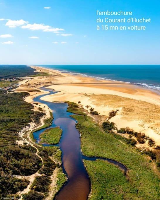 Vue Golf Dans Residence Nature "Sympalappart" Moliets-et-Maa ภายนอก รูปภาพ
