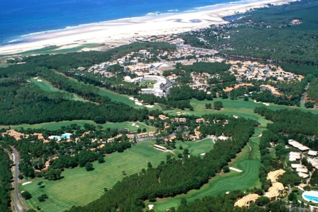 Vue Golf Dans Residence Nature "Sympalappart" Moliets-et-Maa ภายนอก รูปภาพ